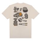 Camiseta Mess – Off white