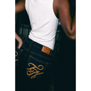 Bermuda Black Jeans Tn Baggy