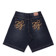 Bermuda Black Jeans Tn Baggy