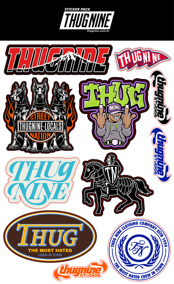 Sticker Pack Thug